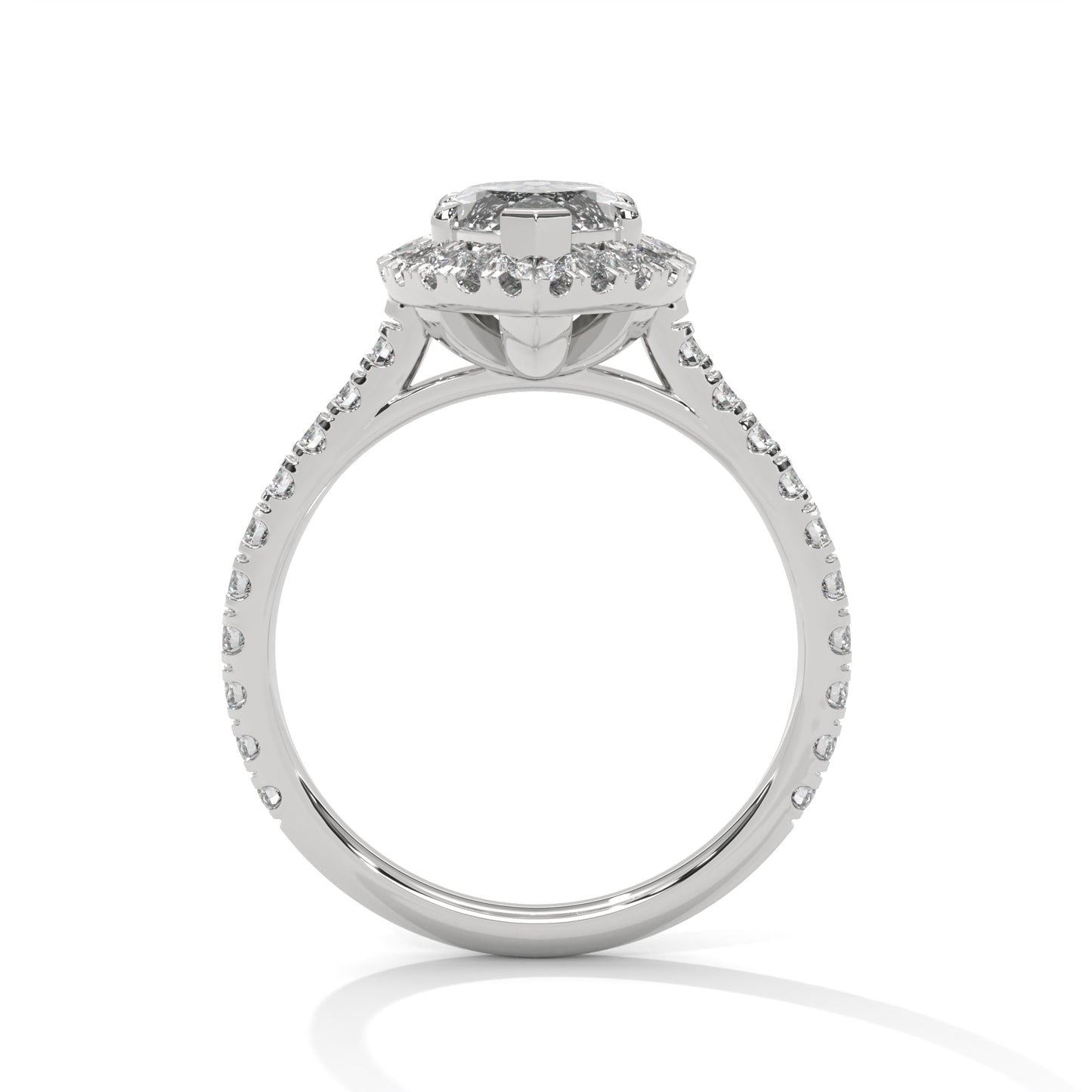 2ct Marquise Cut E-VVS2 Lab Grown Diamond Engagement Ring, 14K Gold, Gift for Her