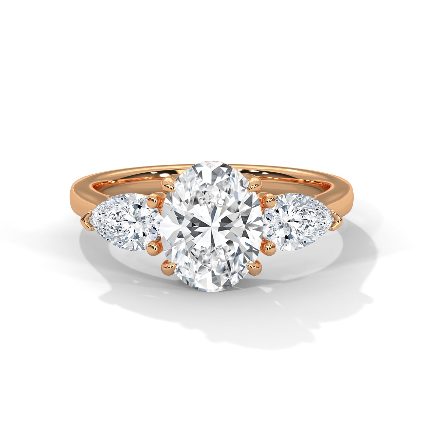 2ct Round Cut E-VVS2 Lab Grown Diamond Engagement Ring, 14K Gold, Ethical Brilliance, Gift for Her