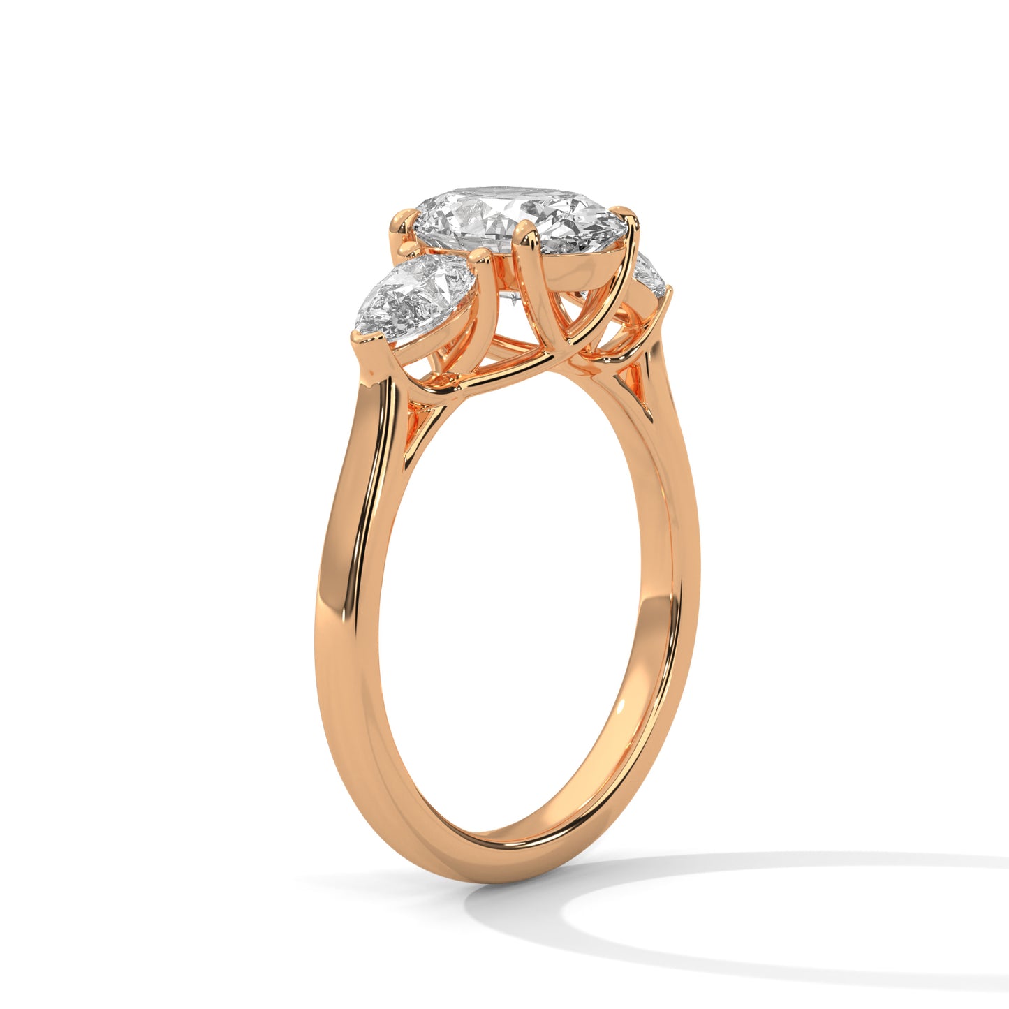 2ct Round Cut E-VVS2 Lab Grown Diamond Engagement Ring, 14K Gold, Ethical Brilliance, Gift for Her