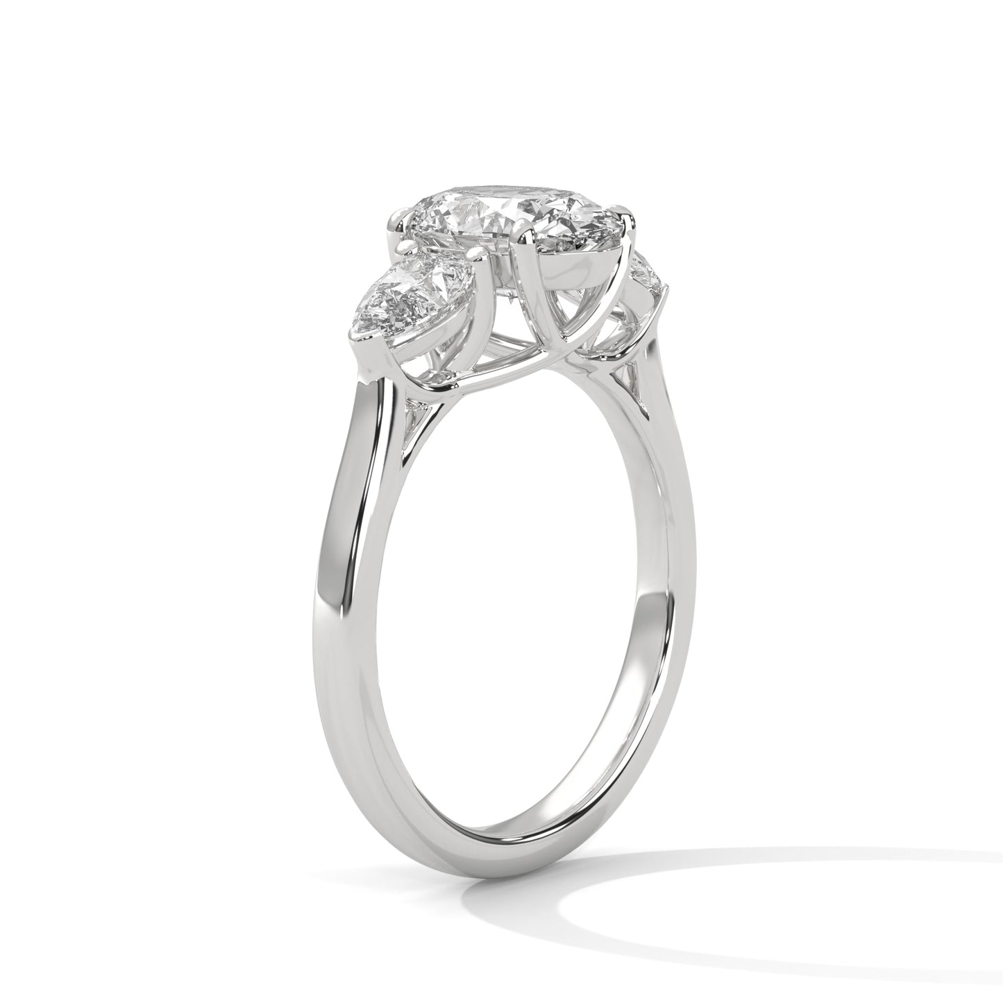 2ct Round Cut E-VVS2 Lab Grown Diamond Engagement Ring, 14K Gold, Ethical Brilliance, Gift for Her