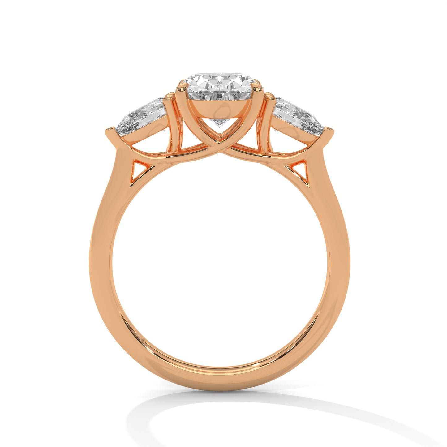2ct Round Cut E-VVS2 Lab Grown Diamond Engagement Ring, 14K Gold, Ethical Brilliance, Gift for Her