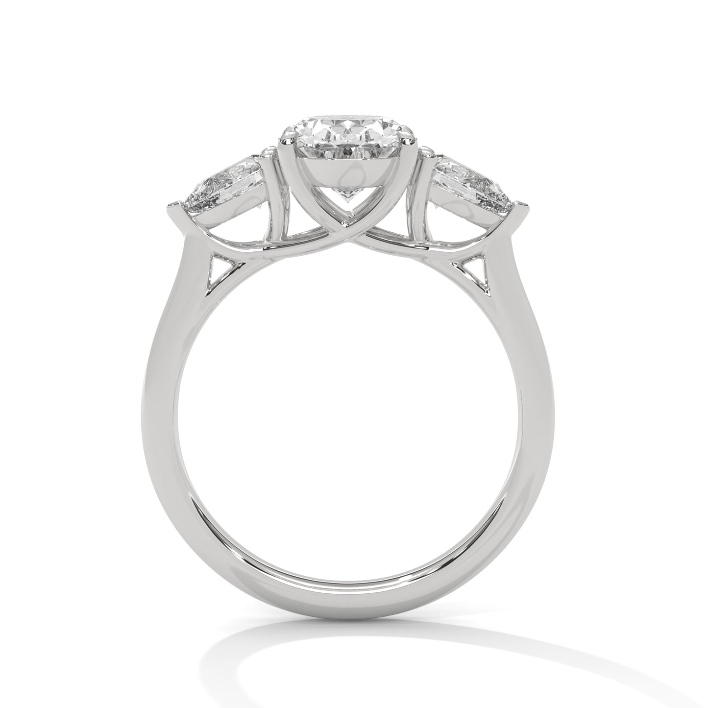 2ct Round Cut E-VVS2 Lab Grown Diamond Engagement Ring, 14K Gold, Ethical Brilliance, Gift for Her